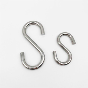 Stainless Steel <b>S</b> <b>Hook</b> Polished Slip <b>Hook</b> General Industry Use - Product Image 1