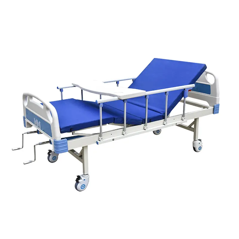Медицинская Кровать мануфактура две функции ручная Больничная кровать 2 Cranks терпеливая кровать для продажи