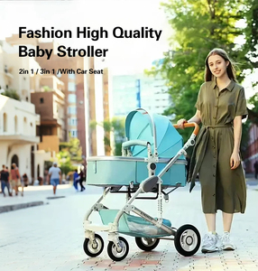 Gran oferta, cochecito de bebé 3 en 1 personalizable, sistema de viaje, cochecito de lino aprobado EN 1888, Poussette <span class=keywords><strong>Bebe</strong></span> para Europa - Product Image 5