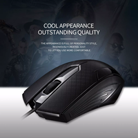 Ratón Óptico USB Ergonómico para Juegos, 3D, con Cable, Económico, para Hogar, Oficina, Portátil, PC de Escritorio, en Stock