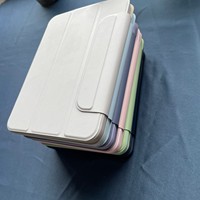 Smart Cover pour iPad Pro 11 M4 2024, support réglable, dos transparent magnétique pliable, porte-crayon, étui de protection anti-chute
