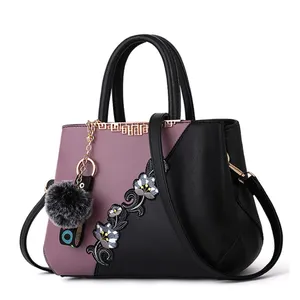 Hot Selling High Quality Sac A Main Femme Embroidery Flower Shoulder Bags Handbag Tote Bag For Women Luxury