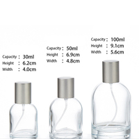 Flacon de parfum à personnaliser avec logo, flacon vaporisateur de parfum vide 30ml 50ml 100ml, atomiseur de parfum pour eau de toilette