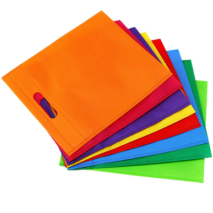 Barato, buena calidad morir corte onda ultrasónica bolsa no tejida PP regalo bolsa de compras - Product Image 4