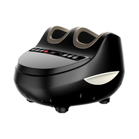 Appareil de massage des pieds par vibration, compression, points d'acupuncture, shiatsu, infrarouge chauffant, physiothérapie pour la circulation sanguine du corps