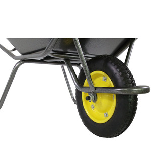 आसान परिवहन और श्रम की बचत के लिए हल्के लेकिन मजबूत यूनिसायकल ट्रॉली निर्माण व्हीलबारो wb2709 - Product Image 4