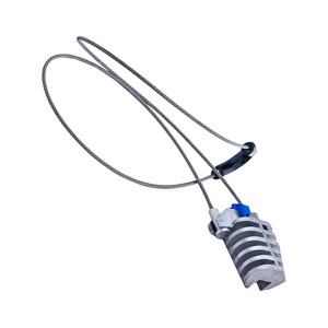 Aerial Fiber Optic Cable <b>Tensioner</b> High Tensile Wedge <b>Wire</b> Clamp for Telecommunication Line - Product Image 3