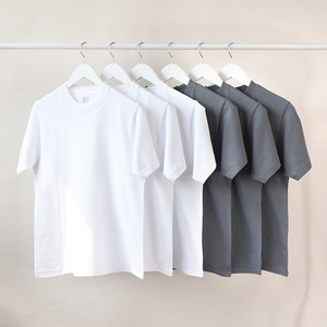 T-shirt en coton léger uni pour <span class=keywords><strong>homme</strong></span>, femme, unisexe, été, manches courtes, couleur unie, confortable pour tous les jours - Product Image 1