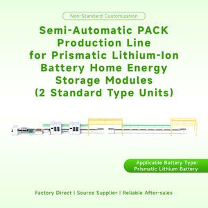 Factory Manufacturer Cylindrical Prismatic Battery Making Machine Lithium battery Pack Assembly Battery cell <b>Production</b> <b>Line</b> - Product Image 3
