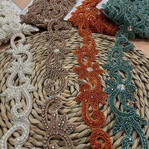 Fiore Bordo Passamanerie Tessuto Ricamato Applique Mestiere di Cucito Abito <span class=keywords><strong>Da</strong></span> <span class=keywords><strong>Sposa</strong></span> <span class=keywords><strong>Da</strong></span> <span class=keywords><strong>Sposa</strong></span> Decorazioni FAI <span class=keywords><strong>DA</strong></span> TE Decorazione <span class=keywords><strong>Vestiti</strong></span> - Product Image 6