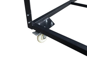 प्लास्टिक तह कुर्सी के लिए और ब्रेक पहियों के साथ ट्रॉली - Product Image 4