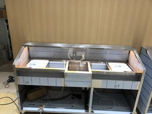 Mesa portátil para barman con luz LED, mesa portátil para barman, estación de bar para cócteles - Product Image 2