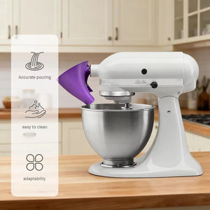 Soporte para Embudo de Harina para Batidoras KitchenAid Artisan con Cabezal Inclinable, Diseño de Plástico con Diámetro para Vertido Fácil y Cómodo - Product Image 5