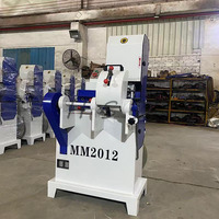 Ponceuse verticale à tiges rondes en bois, ponçage de haute précision pour chevilles en bois, machine de polissage efficace à vitesse réglable