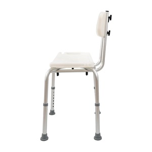 Youyi Bathroom <b>Stool</b> Aluminum Alloy PE Adjustable Height <b>Shower</b> Chair <b>For</b> Elderly And Pregnant Women - Product Image 3