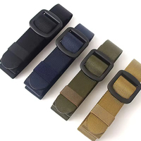 Ceinture tactique robuste en nylon, boucle en alliage à dégagement rapide, réglable, accessoire de chasse en plein air, polyvalente, durable