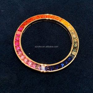 Caja de reloj recién modificada con piezas de oro hechas de oro amarillo de 18 quilates - Product Image 1