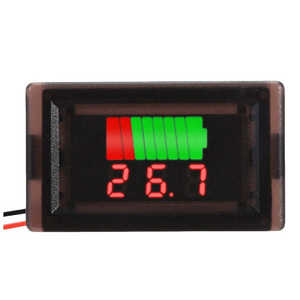 Voltímetro Digital LED de 4-100V Modelo S00866 9272348377430 - Product Image 1