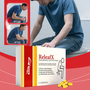 Capsule lenitive anali con etichetta personalizzata Formula delicata per alleviare il dolore supporto Area perianale confortevole e salutare per le esigenze di cura degli <span class=keywords><strong>adulti</strong></span> - Product Image 5