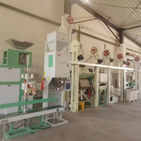 Vente en gros usine 25TPD 25KW Moulin à riz combiné en acier inoxydable, Mini décortiqueuse de riz étuvé automatique, Équipement de décorticage de riz étuvé