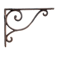 Supports d'angle en fonte populaires Supports d'angle décoratifs en fer Petits supports d'angle
