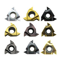 Plaquettes filetées CNC ZCC, fabrication OEM, plaquettes en carbure Z16ERAG55PP, outils de tournage, outils de coupe pour le travail des métaux