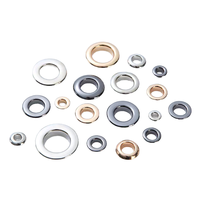 Œillets métalliques sans nickel, norme de qualité européenne, personnalisables pour sacs, chaussures, accessoires vestimentaires et projets de couture