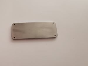 لوحات محفورة شعار مخصص النحاس البرونز علامات الألومنيوم شارات للملابس الملابس - Product Image 6