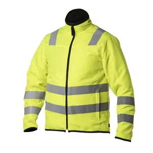 Bowins inverno quente segurança hi vis jaqueta trabalho