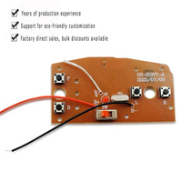 Module de carte de circuit imprimé pour voiture télécommandée 2,4 GHz, assemblage de carte mère, composants électroniques 3-6V GS 6197 Factory