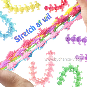 Jouet Tendance : Versatiles Jouets Anti-Stress en Forme de Chenille, Petit Cadeau pour Enfants et Adultes, Idéal pour les Fêtes, Remplissage de Sacs Cadeaux, Recharge pour Capsules et Œufs Surprise - Product Image 2