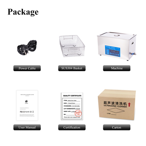 Ультразвуковая ванна 30 л с функцией обдува и турбо-очистки, 40 кГц, для печатающих головок, виниловых пластинок, деталей двигателей, промышленный ультразвуковой очиститель - Product Image 5