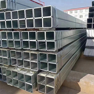 Profil ASTM de tuyaux en acier carré galvanisé de haute qualité à un prix abordable avec des services de traitement de coupe et de soudage - Product Image 2