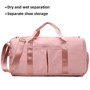 Groothandel Nylon Weekend Plunjezak Custom Logo Grote Capaciteit Reistas Unisex Stijl Waterdichte Sporttas Dames - Product Image 2