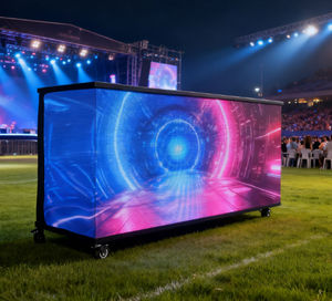 จอแสดงผล LED แบบพับได้ 6 แผง พกพาสะดวก สำหรับบูธดีเจ ไนท์คลับ - Product Image 2