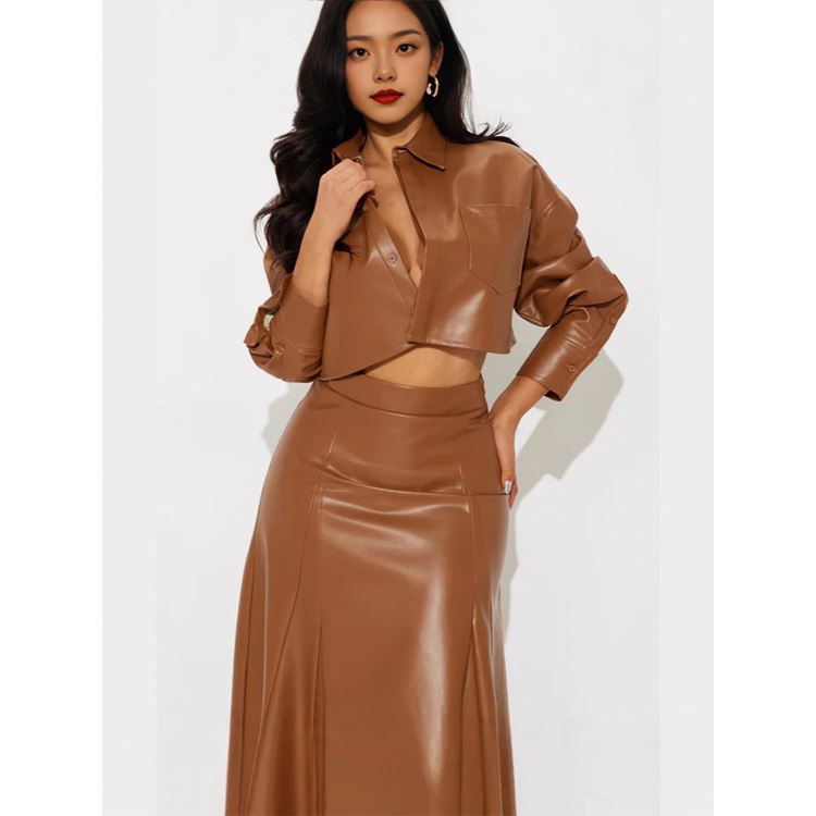 Verified Supplier Faux Leather Skirt 1k+ | Alibaba.com