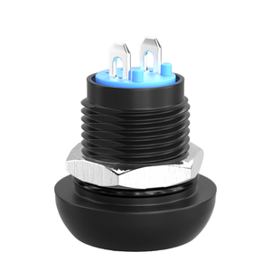 Interrupteurs à bouton-poussoir étanches CE CCC IP65, bouton en plastique, nylon, normalement ouvert, <span class=keywords><strong>2</strong></span> broches, borne momentanée, bouton-poussoir 12 mm - Product Image 3