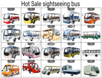 Mini-bus électrique touristique populaire 11 places, couleur personnalisable, pneus pneumatiques, garantie 12 mois