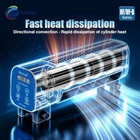 Ventilateur de refroidissement automatique pour aquarium Jecod UF, réglable pour eau douce/eau salée, écologique, DC 12V 3W/4W, intelligent et programmable