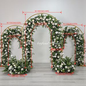 Suministros de Decoración para Bodas Personalizados, Arco de Boda con Flores y Vegetación, Fondo de Arco de Flores para Decoración de Ceremonias - Product Image 2