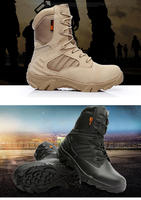 Beige Camo Desert Boots Belleville Tactical Boots Meilleures bottes de camouflage pour hommes