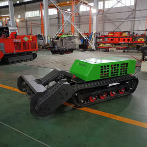 เครื่องตัดหญ้าแบบสายพานลำเลียงควบคุมระยะไกลแบบพกพา 64V 4 จังหวะ สำหรับพื้นที่ลาดชันและงานบำรุงรักษาฟาร์ม - Product Image 4