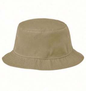 Chapeau Bob en Coton Personnalisé en Gros avec Logo Brodé pour Adulte, Utilisation Quotidienne en Extérieur, Chapeau de Pêcheur Blanc à Motif Feuille de Dessin Animé - Product Image 5