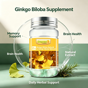 Cápsulas de extracto de Ginkgo Biloba OEM, suplemento natural de Ginkgo Biloba, apoyo inmunológico y para la memoria para adultos, cápsulas de suplemento dietético. - Product Image 5