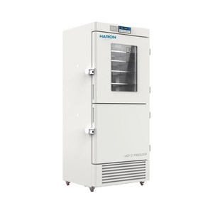 Réfrigérateur congélateur à double température médicale 2 8C -10 -40 C, alarme haute/basse température, congélateur inférieur, capacité 519L, laboratoire - Product Image 1