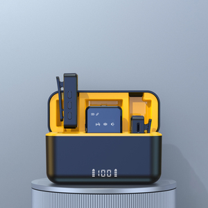 Micro không dây SX12 2 Kéo + hộp sạc Micro thu sóng radio ngoài trời Micro không dây radio trực tiếp - Product Image 4