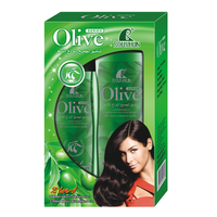 Coffret cadeau shampoing et après-shampoing à l'olive Roushun OEM