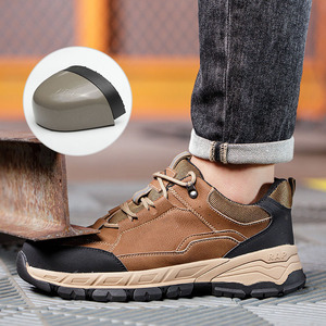 โรงงานขายส่งรองเท้าทำงานแบบสปอร์ตแฟชั่นใหม่กันทะลุ และรองเท้านิรภัยน้ำหนักเบาสำหรับผู้ชาย - Product Image 2