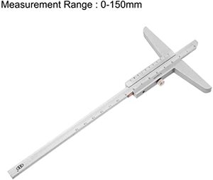 Hot Sell <span class=keywords><strong>150Mm</strong></span> Roestvrij Staal Koolstofstaal <span class=keywords><strong>0</strong></span>.02Mm <span class=keywords><strong>0</strong></span>.05Mm Diepte <span class=keywords><strong>Vernier</strong></span> Remklauw - Product Image 3
