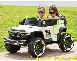 Wholesale Child Double Door 4 Wheel Remote Control Big Toy Cars Ride On Car Kids Electric Car